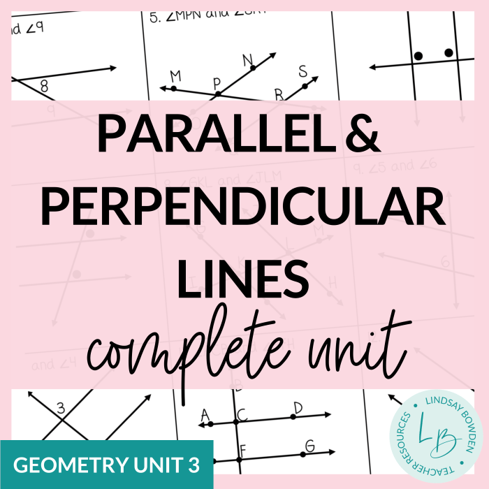 Unit 3 parallel and perpendicular lines homework 7