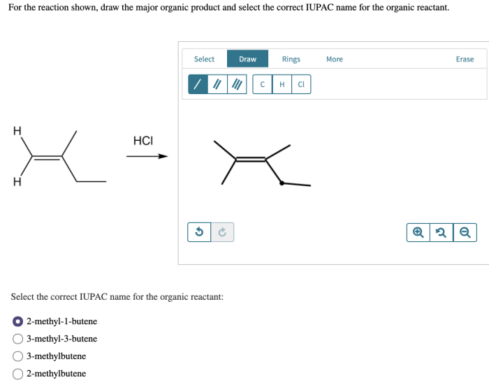 Draw following correct organic reaction oxidation transcribed text show